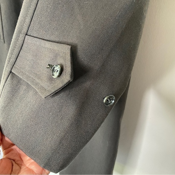 MCLaren Trench Coat Custom Craftmanship Velmar Fur Lining Option Made in England - Picture 8 of 15